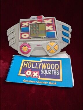 Hollywood Squares 1999 Tiger Electronics Handheld Game With Booklet